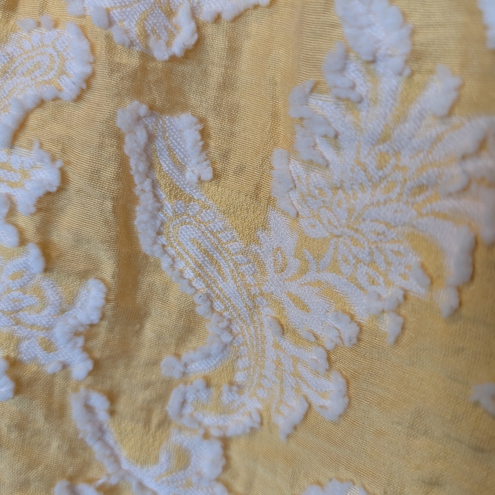 Anthropologie Yellow "Yvonne" Top Size S - Picture 8 of 15
